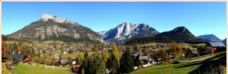 Landschaft im schönen Altaussee